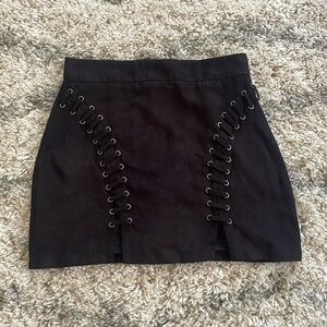Lace-up Skirt